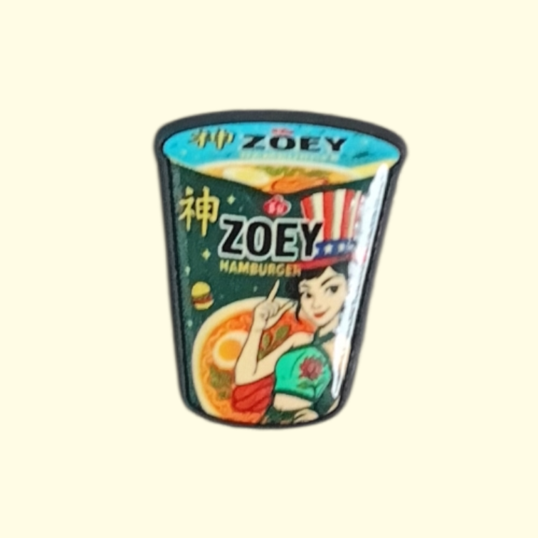 K-Pop Huntrix Noodles Crocs Charms 4 Pack