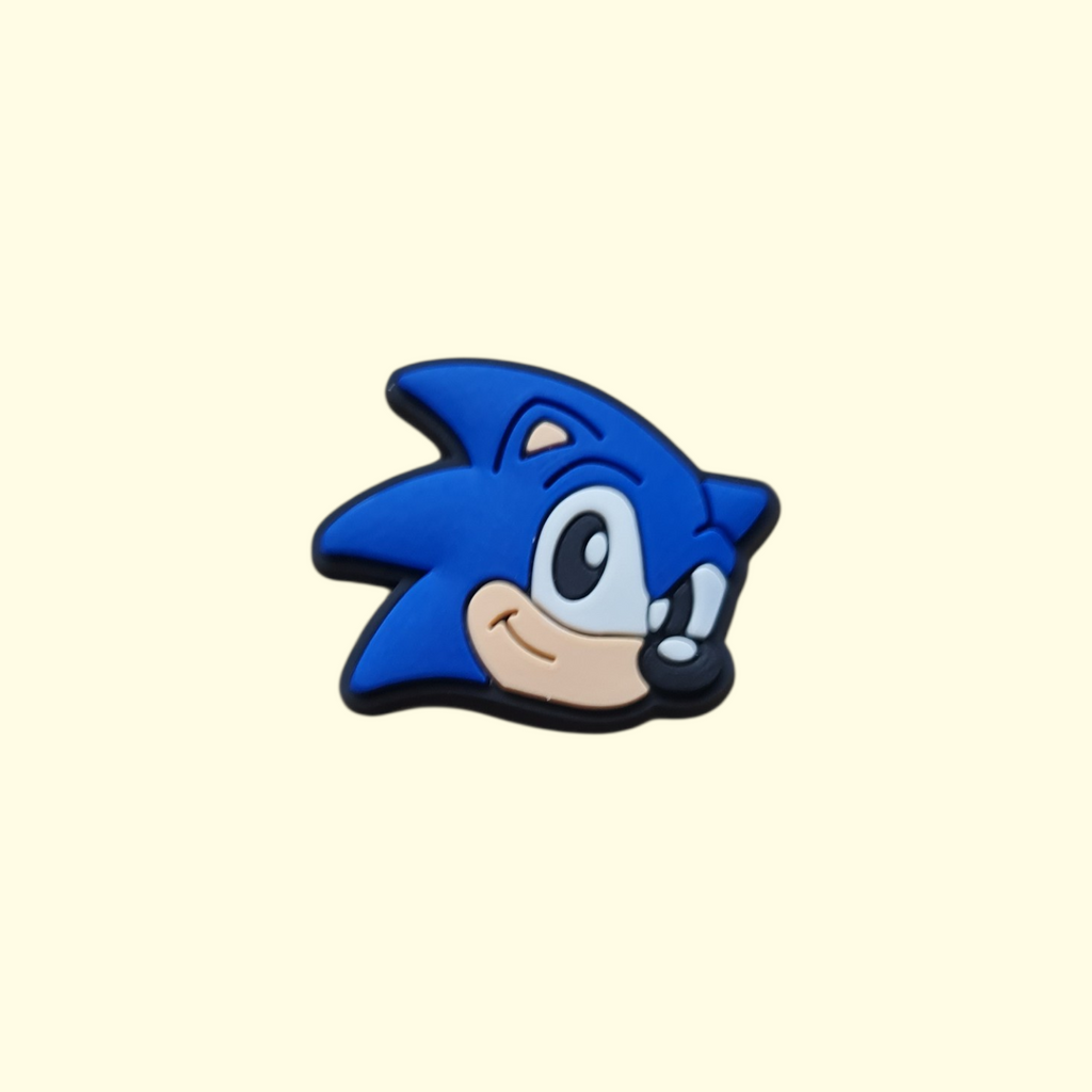 Sonic Crocs Charms x4