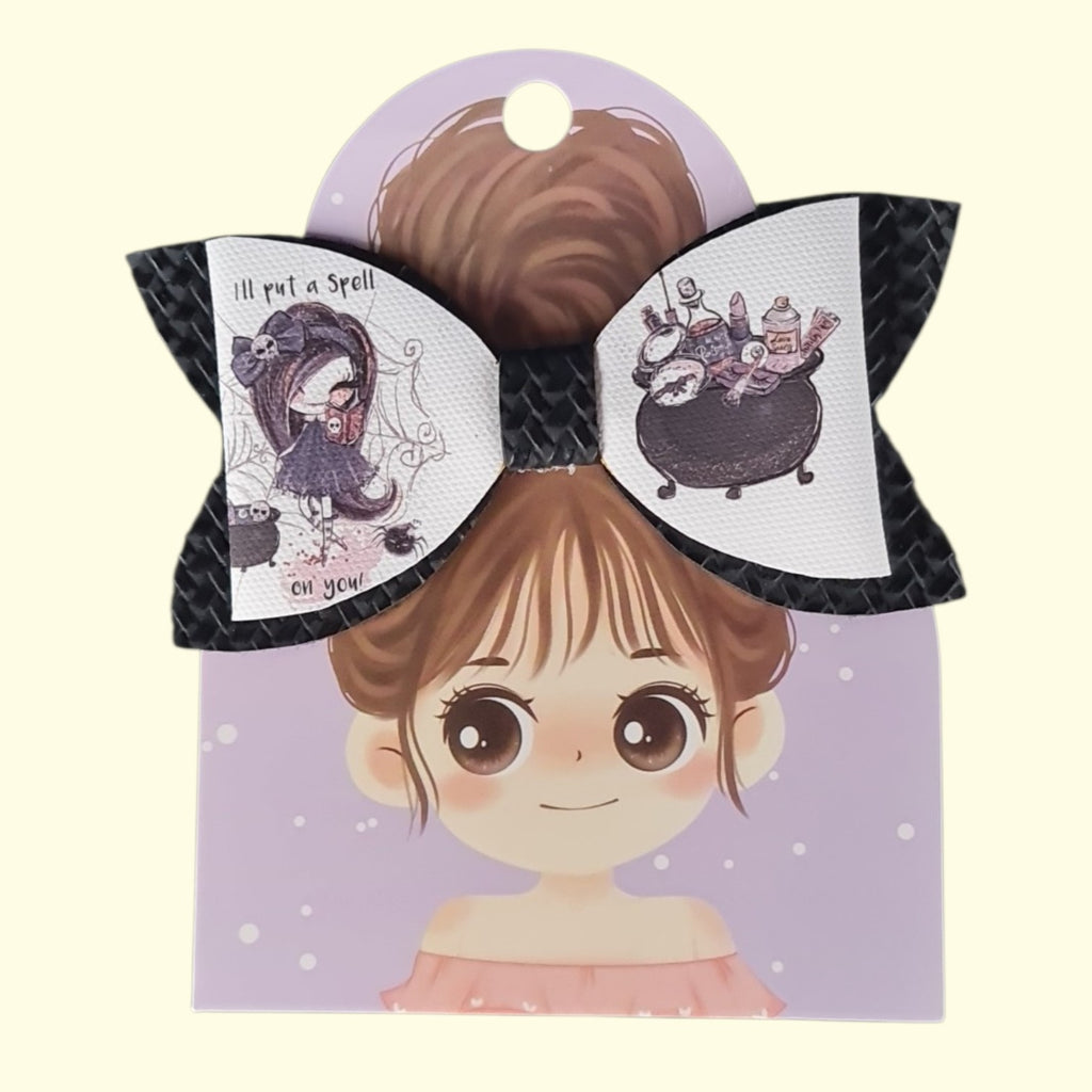 Halloween Spell Standard Hair Bow
