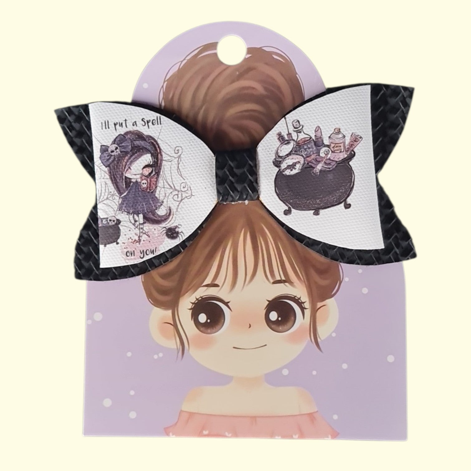 Halloween Spell Standard Hair Bow