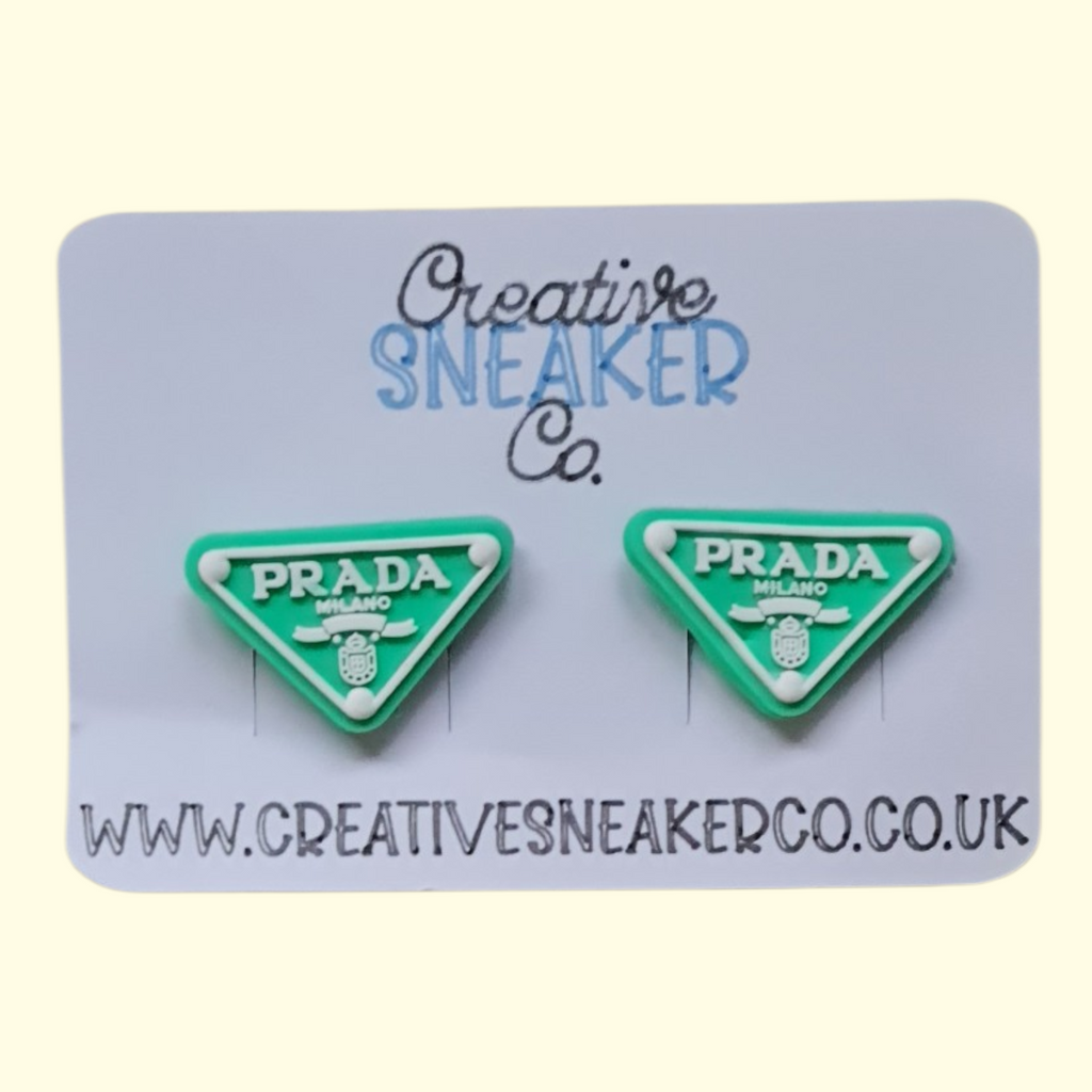 Designers Green Crocs Charms x2