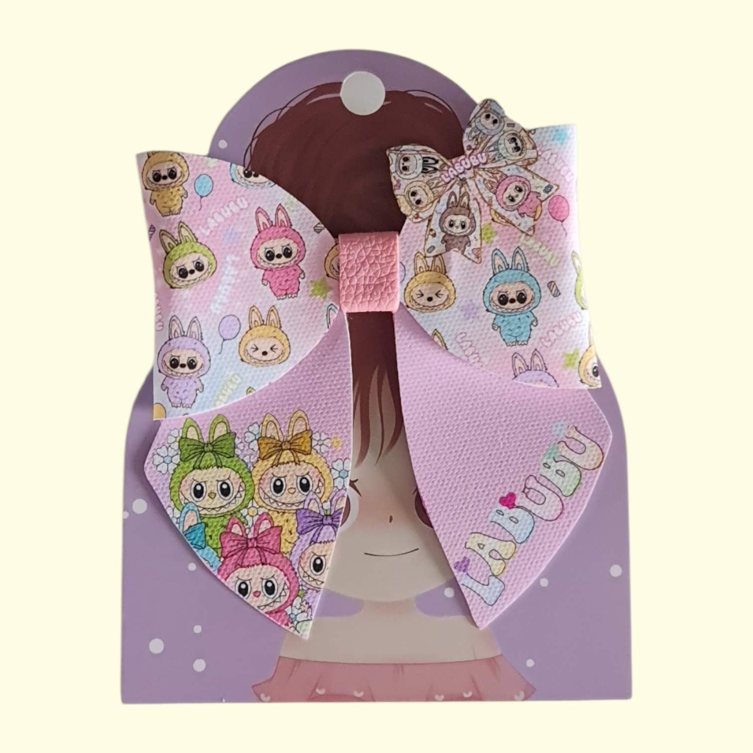 Labubu Sailor Hair Bow