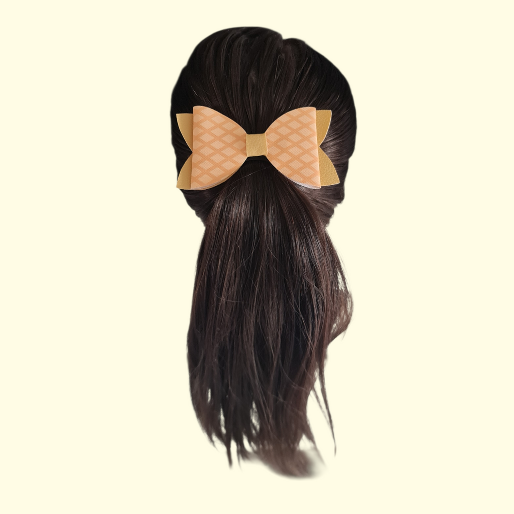 Ice Cream Cone Hair Bow