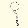 Letter S Keyring