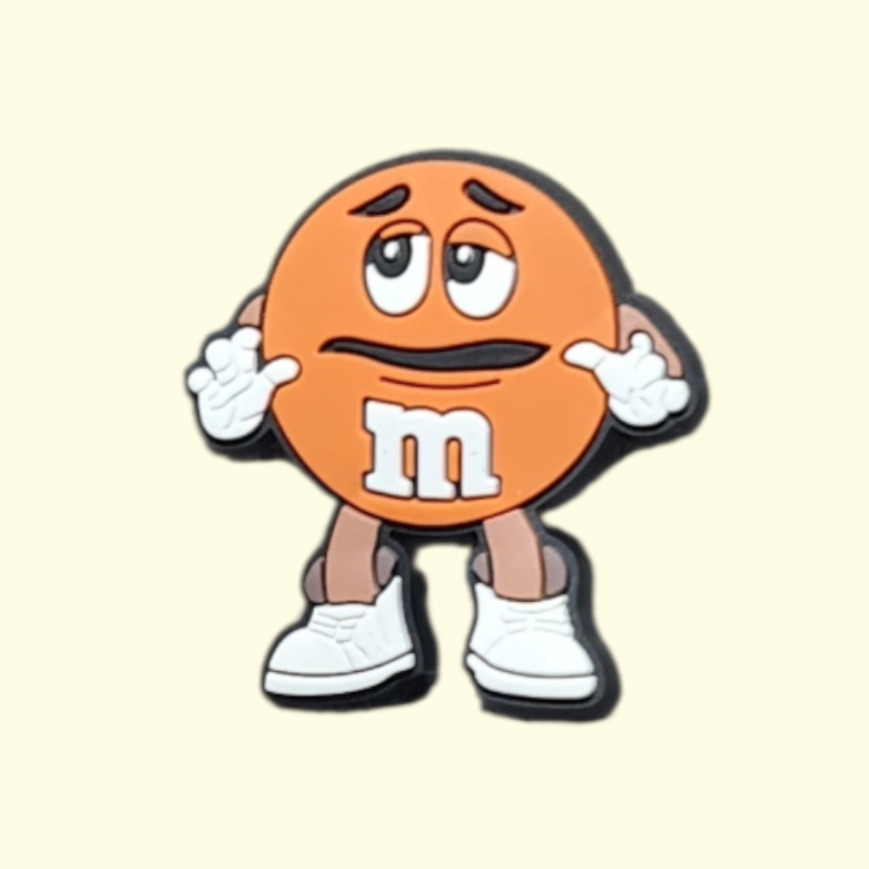 M&M's Crocs Charms x6