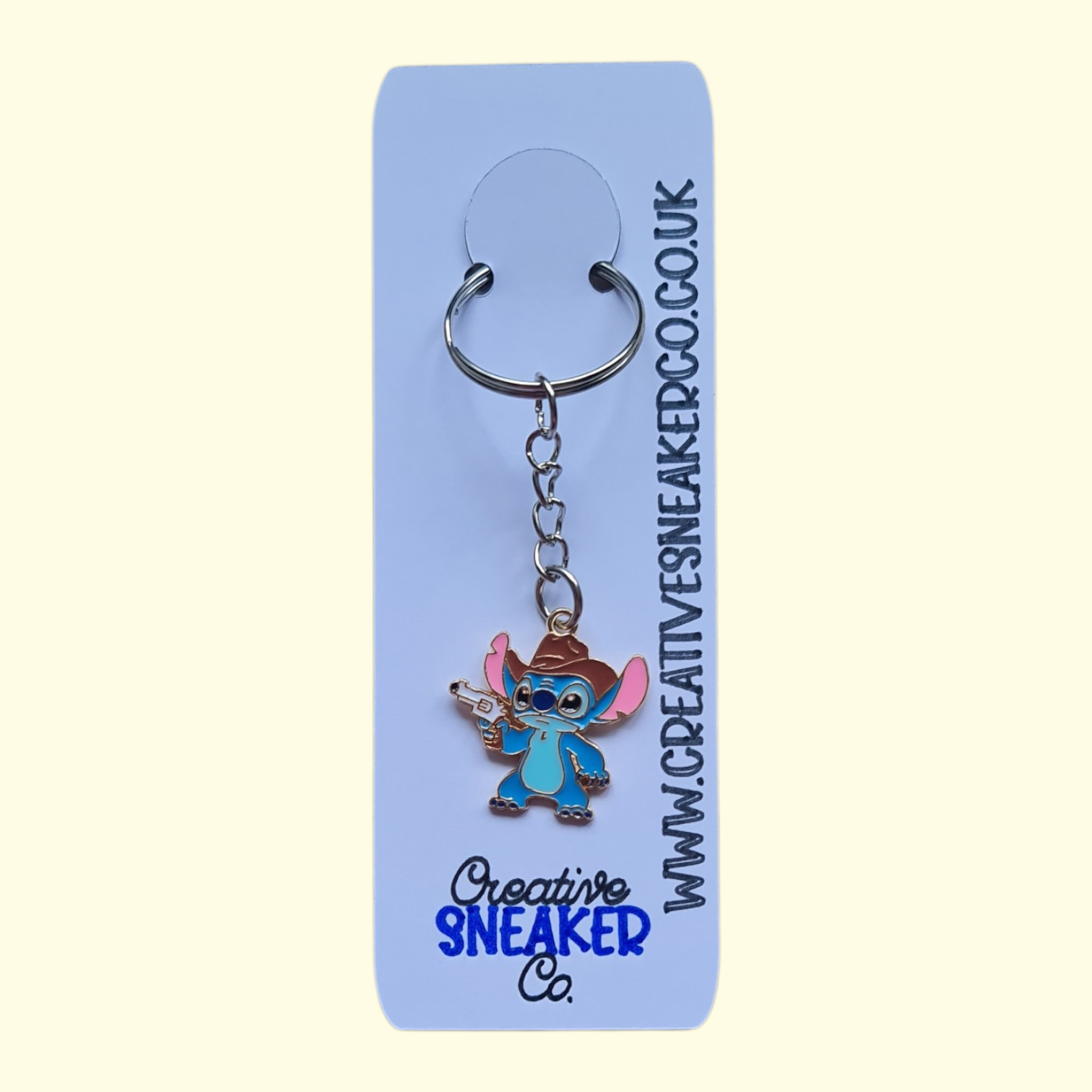 Stitch Cowboy Keyring