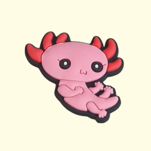 Axolotl Crocs Charms x4