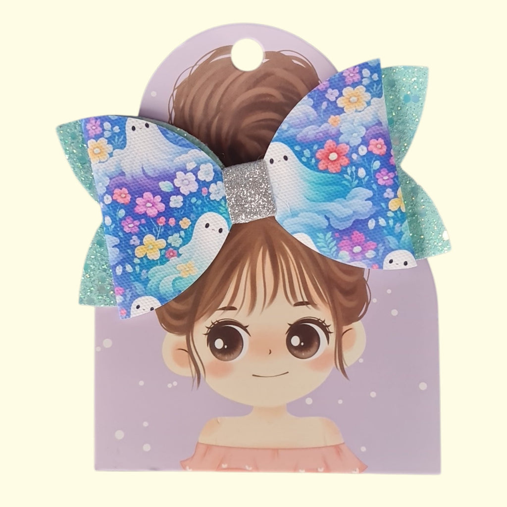 Halloween Ghosts Standard Hair Bow
