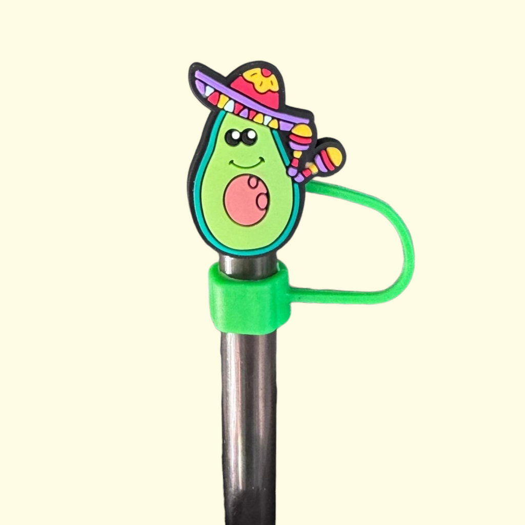 Avocado Shakers Straw Topper
