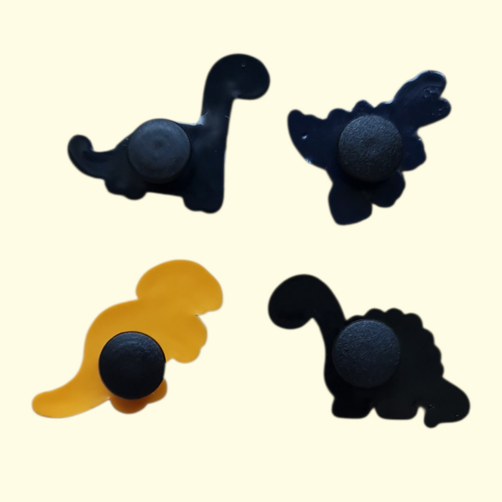 Dinosaur Crocs Charms x4