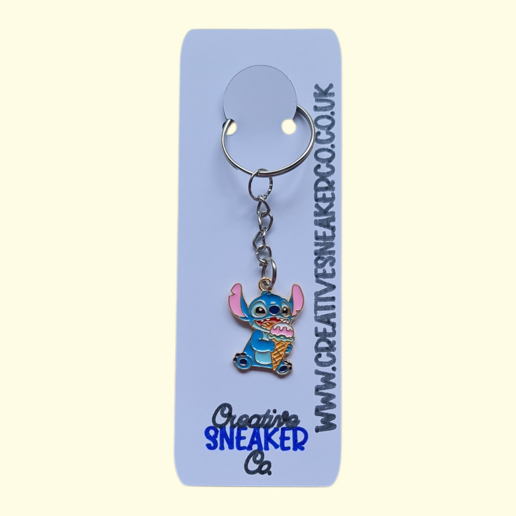 Stitch Ice Cream Keyring