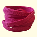 Flat Shoelaces 120cm Bright Pink