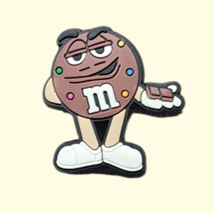 M&M's Crocs Charms x6