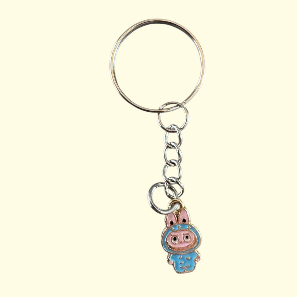 Labubu Body Blue Keyring