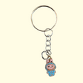 Labubu Body Blue Keyring