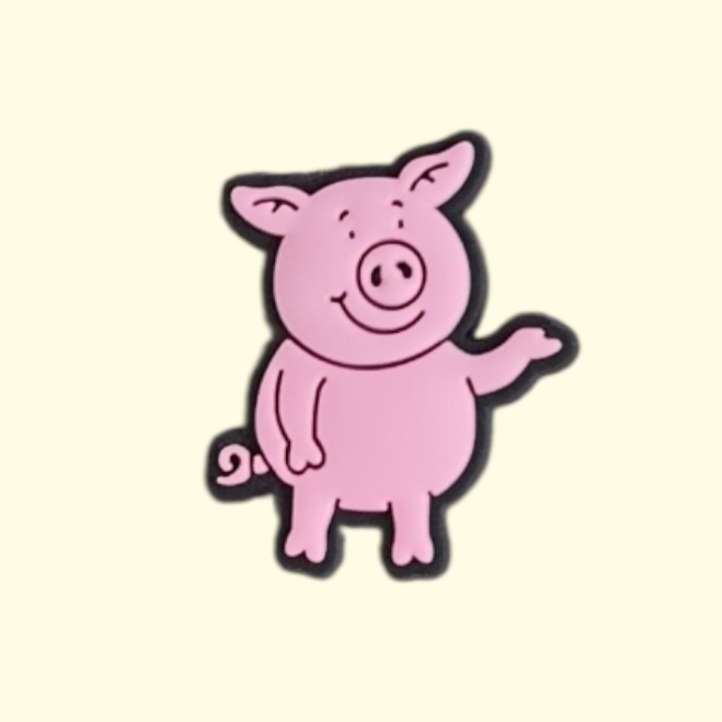 Percy Pig Crocs Charms x3