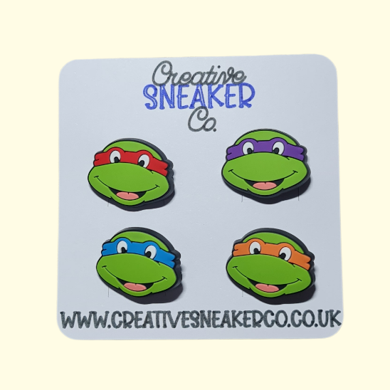 Teenage Mutant Ninja Turtles Crocs Charms x4