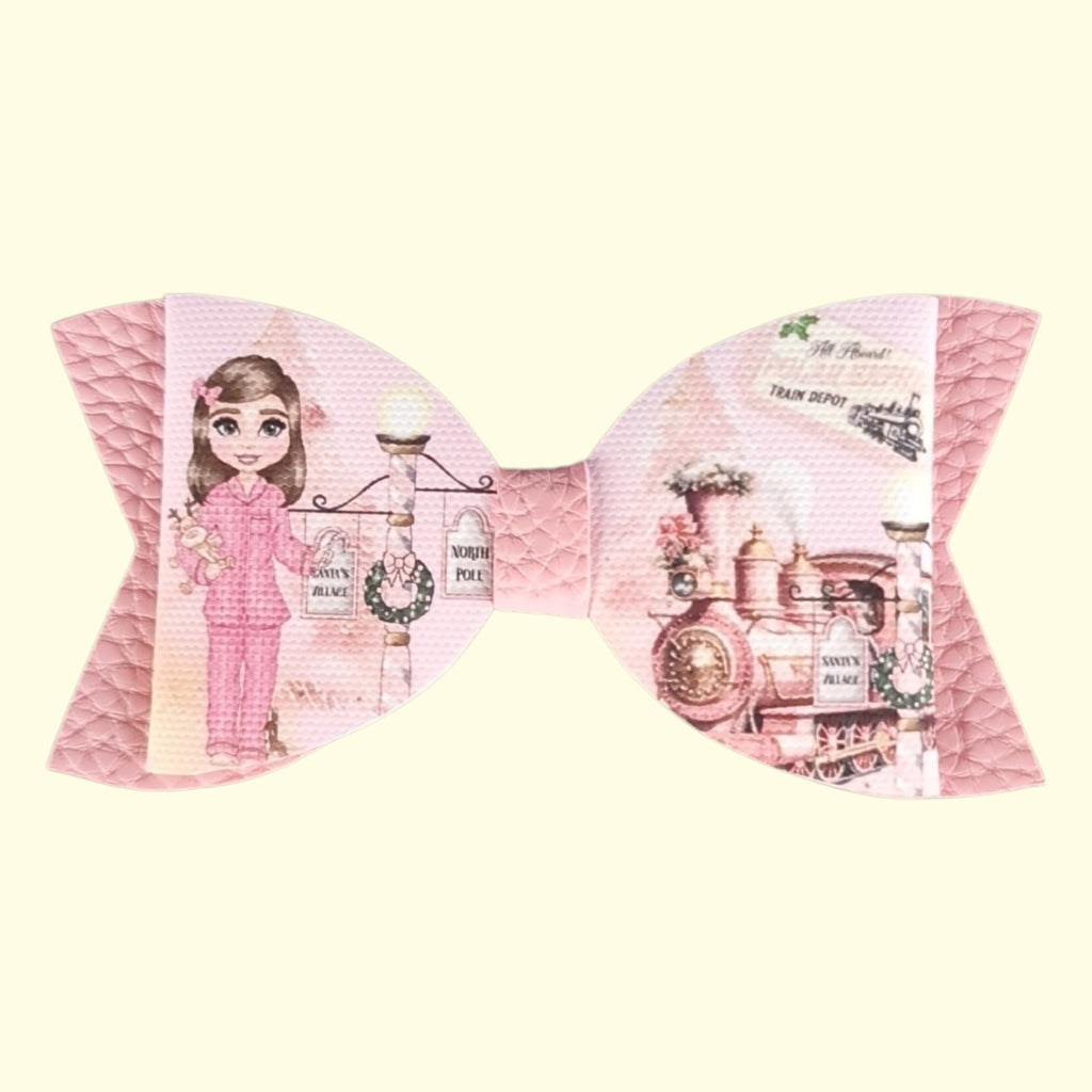 Polar Express Standard Hair Bow