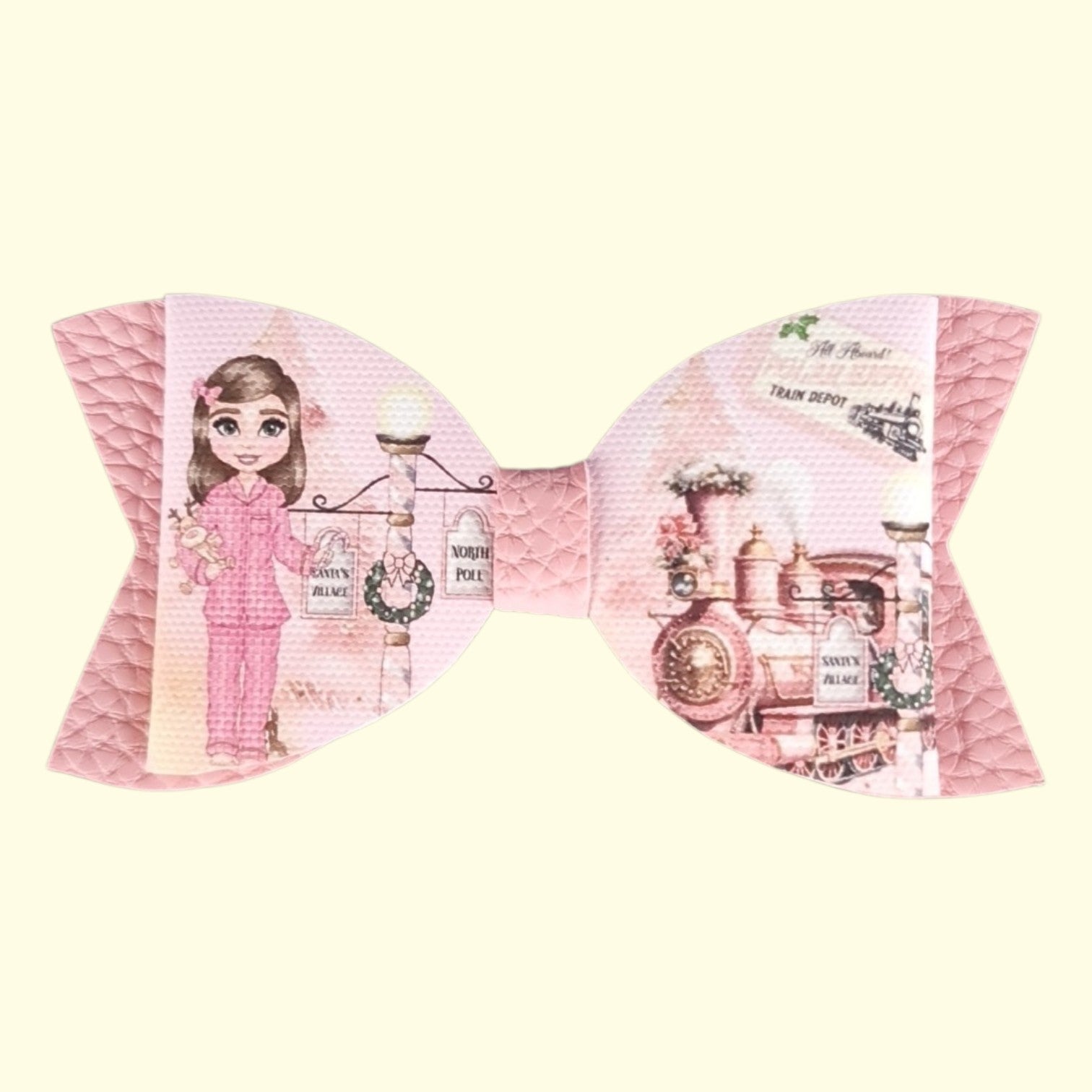Polar Express Standard Hair Bow