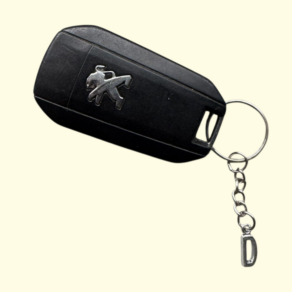 Letter D Keyring