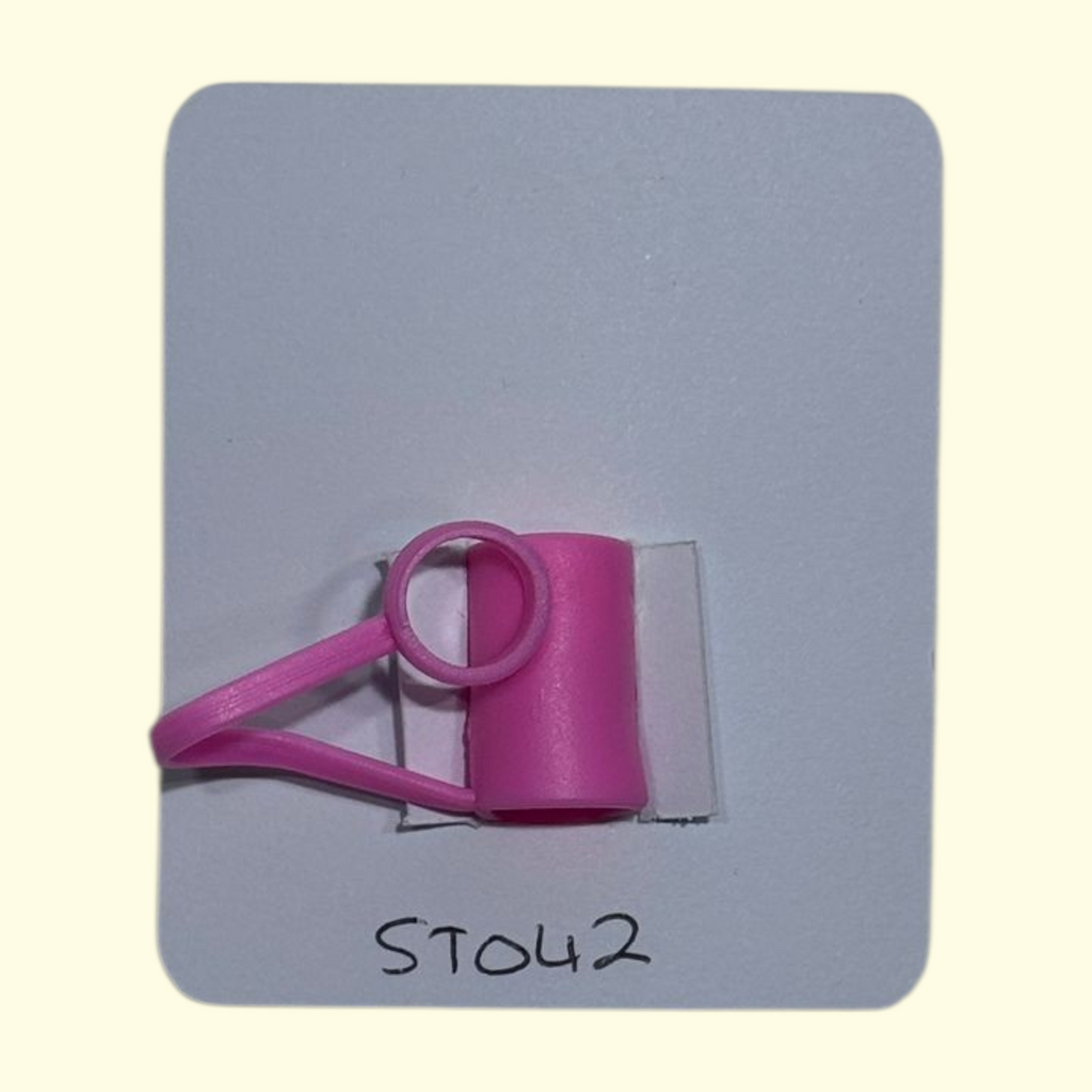 Pink Bling Bananas Straw Topper