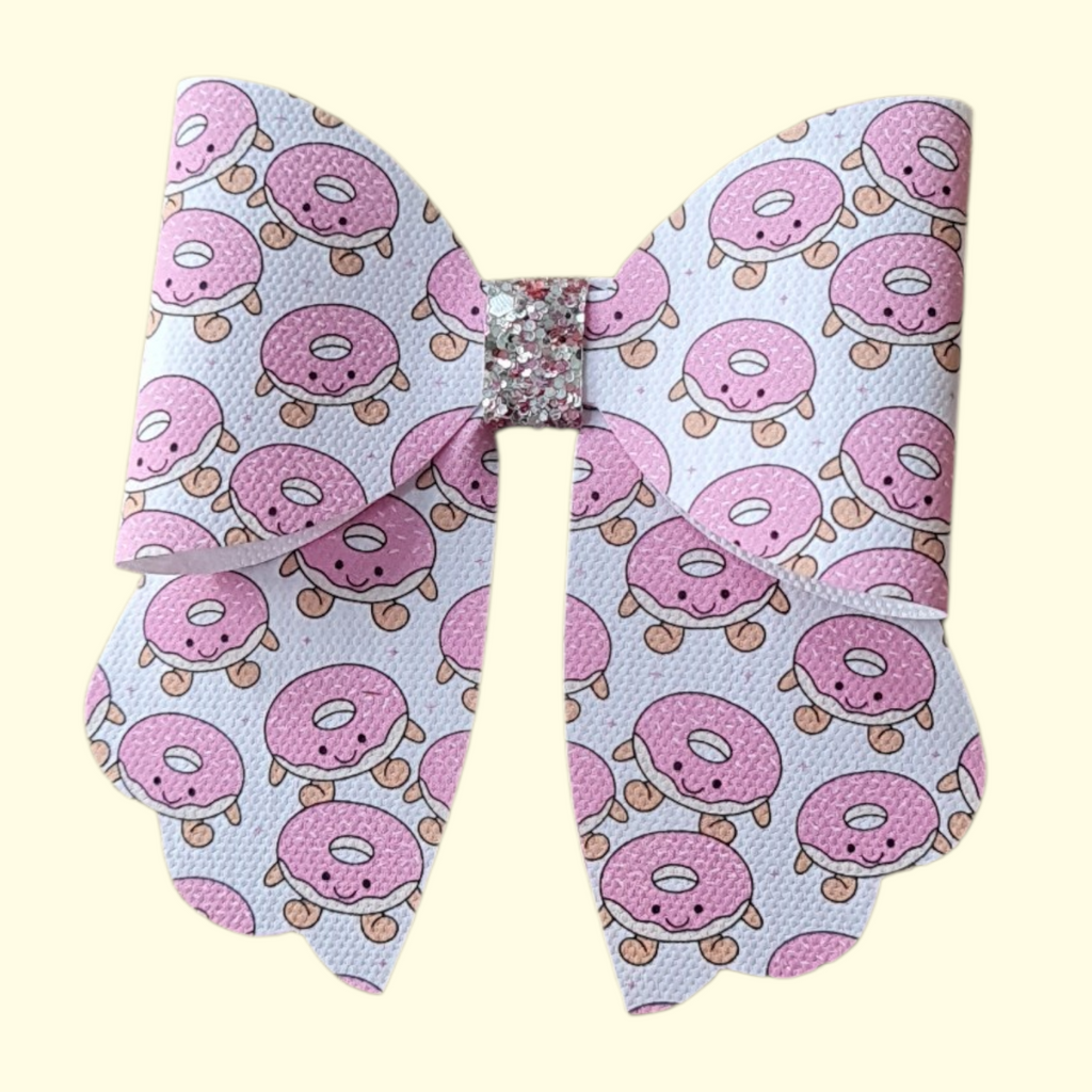 Jelly Cat Donut Plushie Sailor Hair Bow