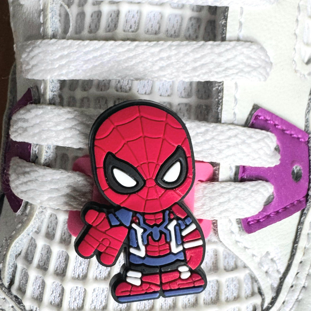 Charm Tag Pink Shoelace Charms