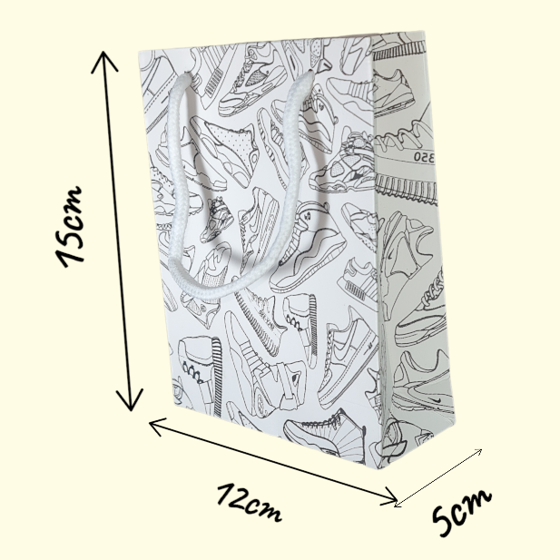 Trainers Sketch Sneaker Gift Bag