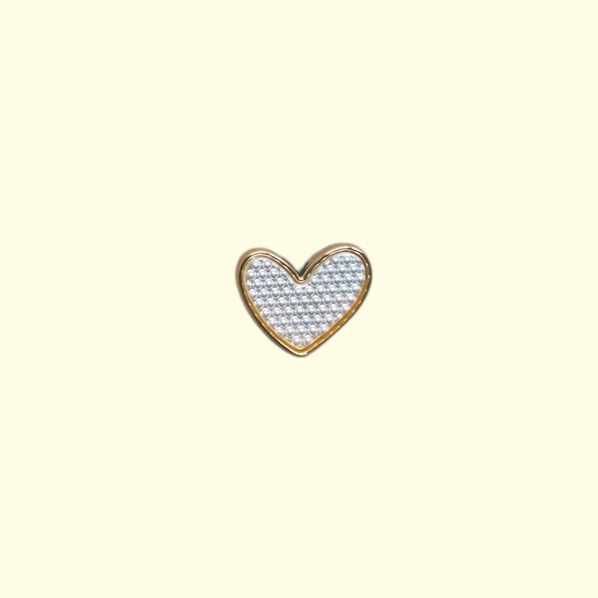 Gold Bling Love Crocs Charms x4