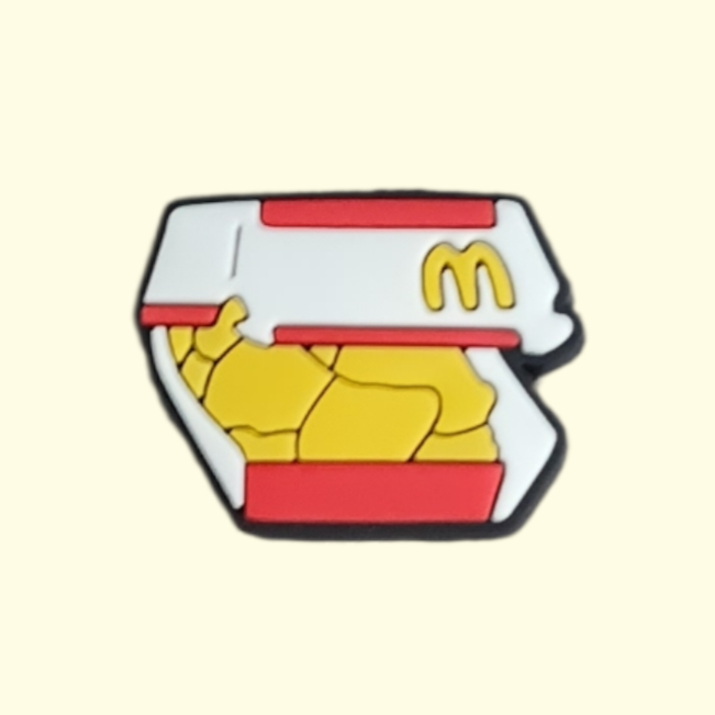 McDonald's Crocs Charms x4