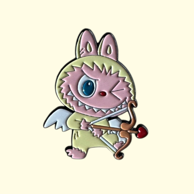 Labubu Cupid Pin Badge