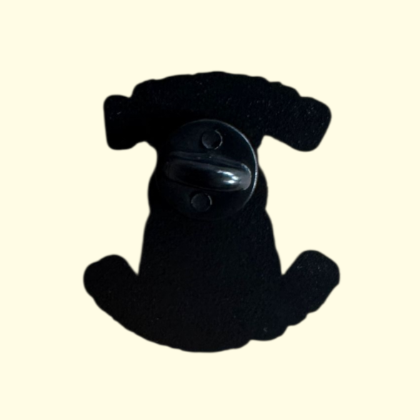 Hippo - Twatamus Funny Pin Badge