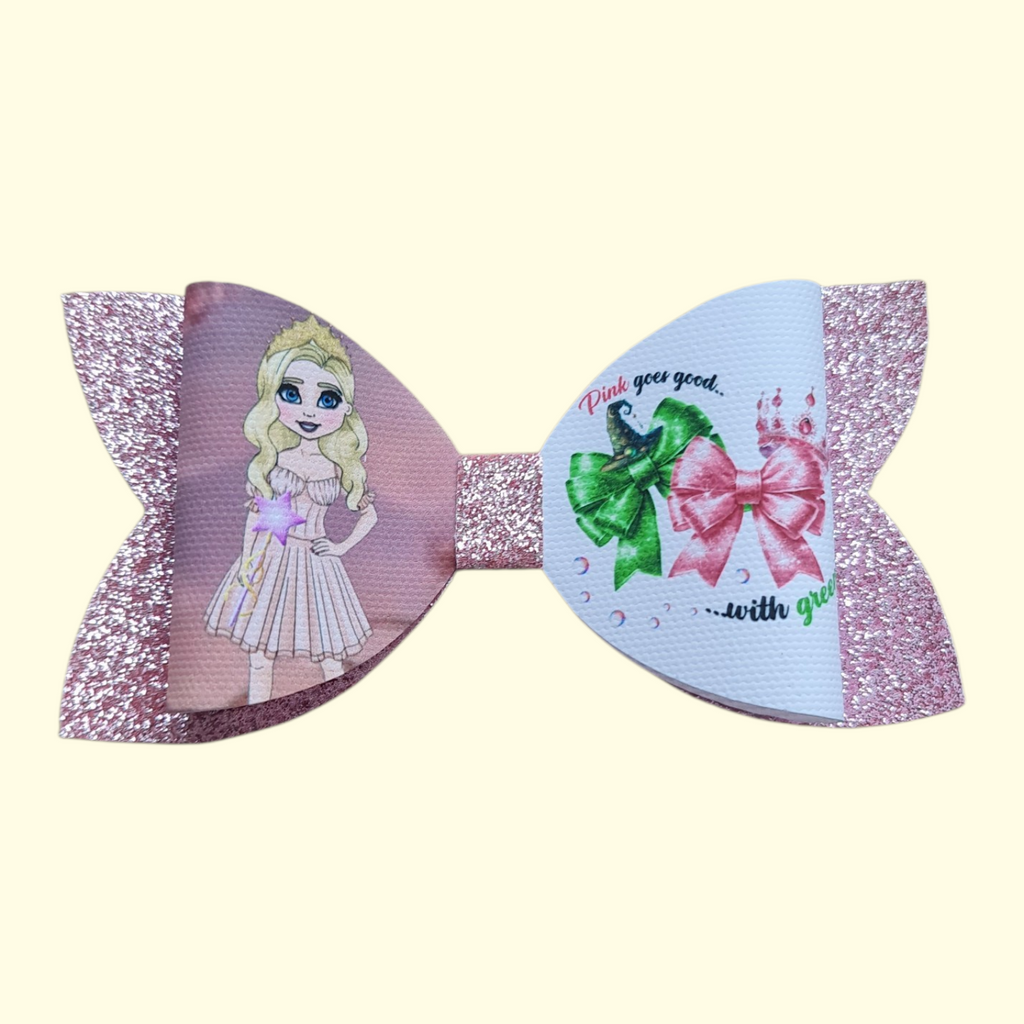 Wicked Glinda Standard Hair Bow