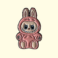 Labubu Have A Seat Pin Badge