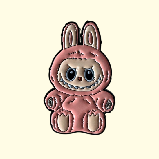 Labubu Have A Seat Pin Badge