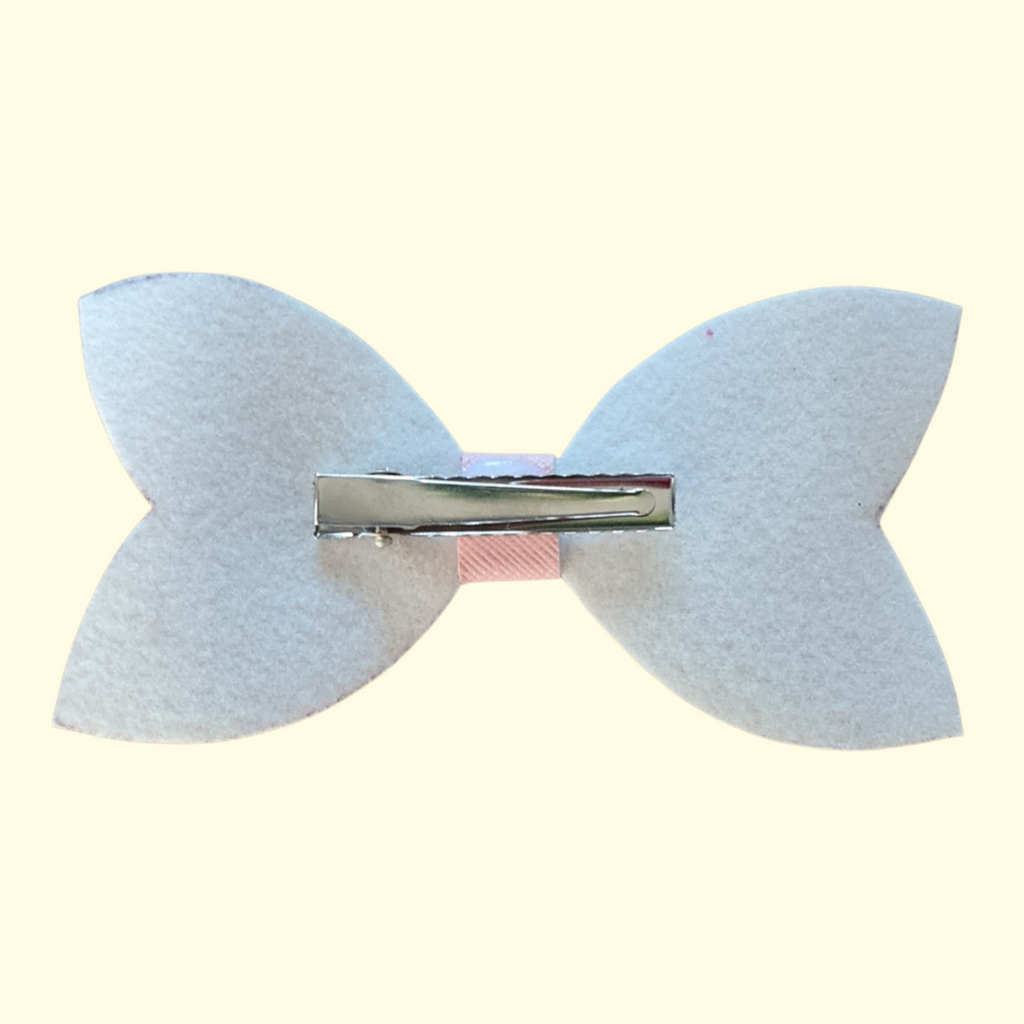 Autumn Bow Pink Hair Bow