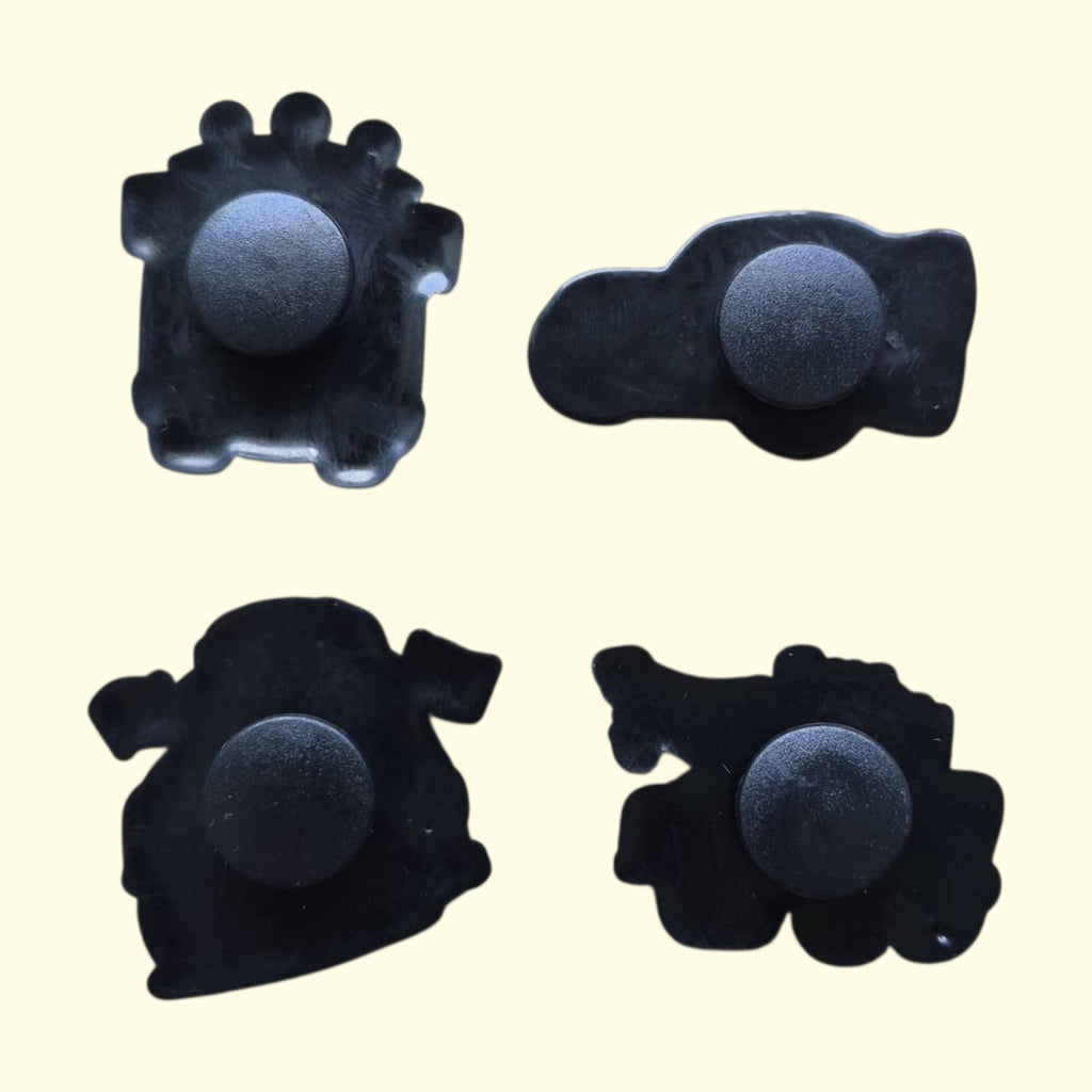 Cars Crocs Charms x4