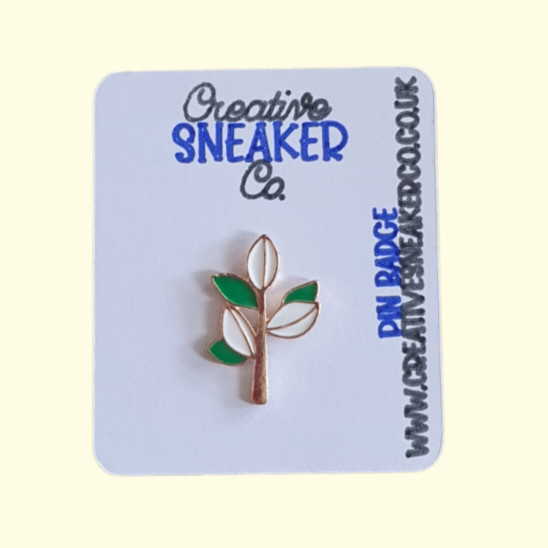 Tulip Stem Pin Badge