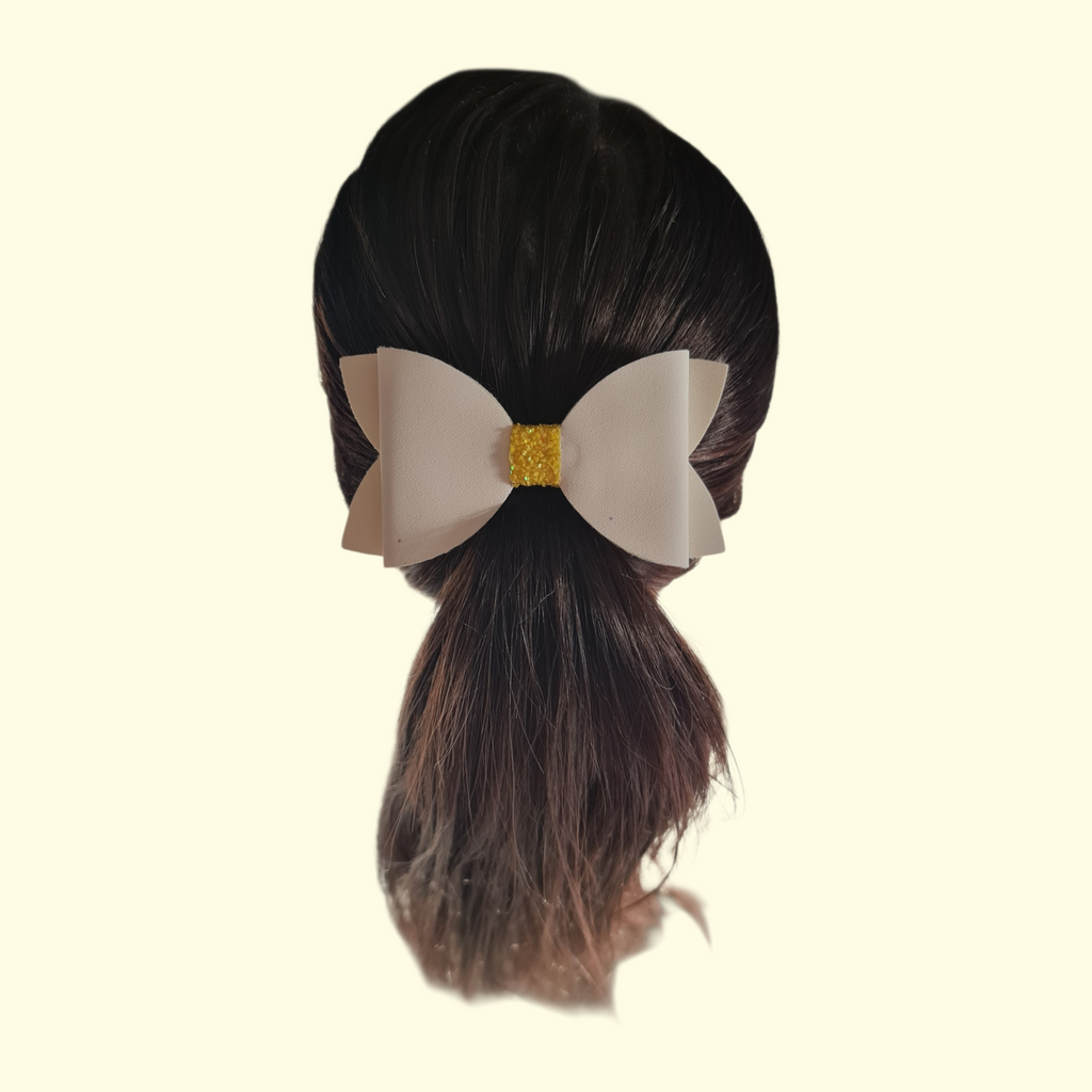 White Hair Bow
