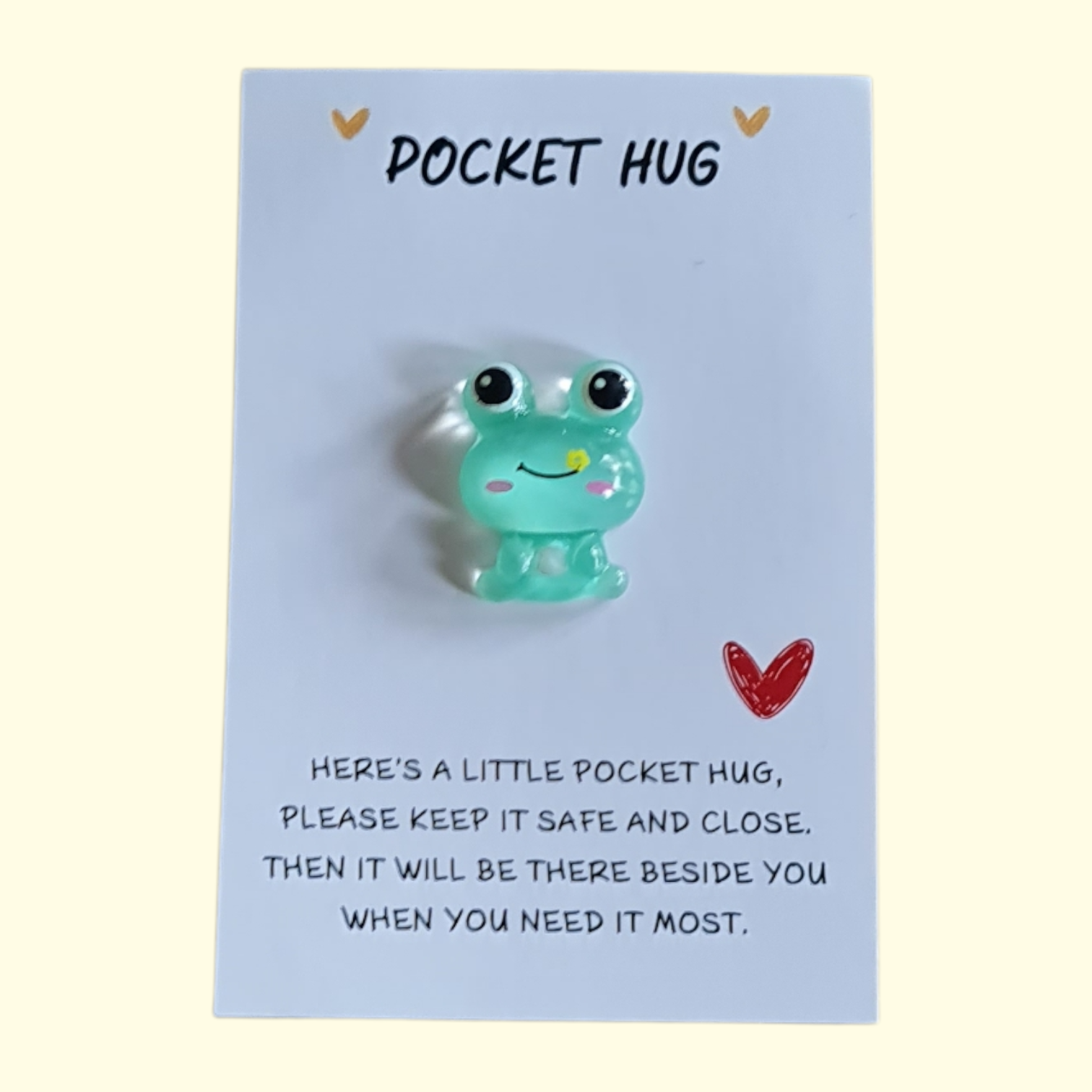 Frog Green Pocket Hug