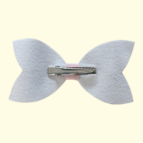 Autumn Pink Pumpkin Hair Bow