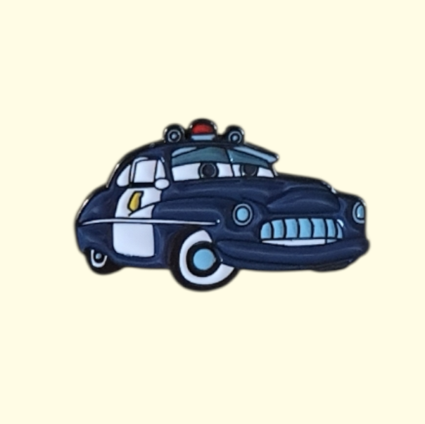 Cars Sheriff Pin Badge