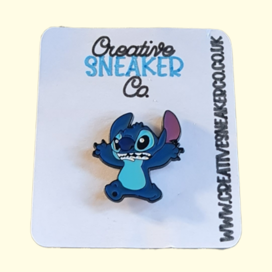 Stitch Run Pin Badge