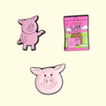 Percy Pig Crocs Charms x3