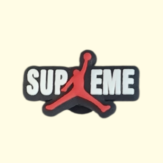 Supreme Crocs Charms x4