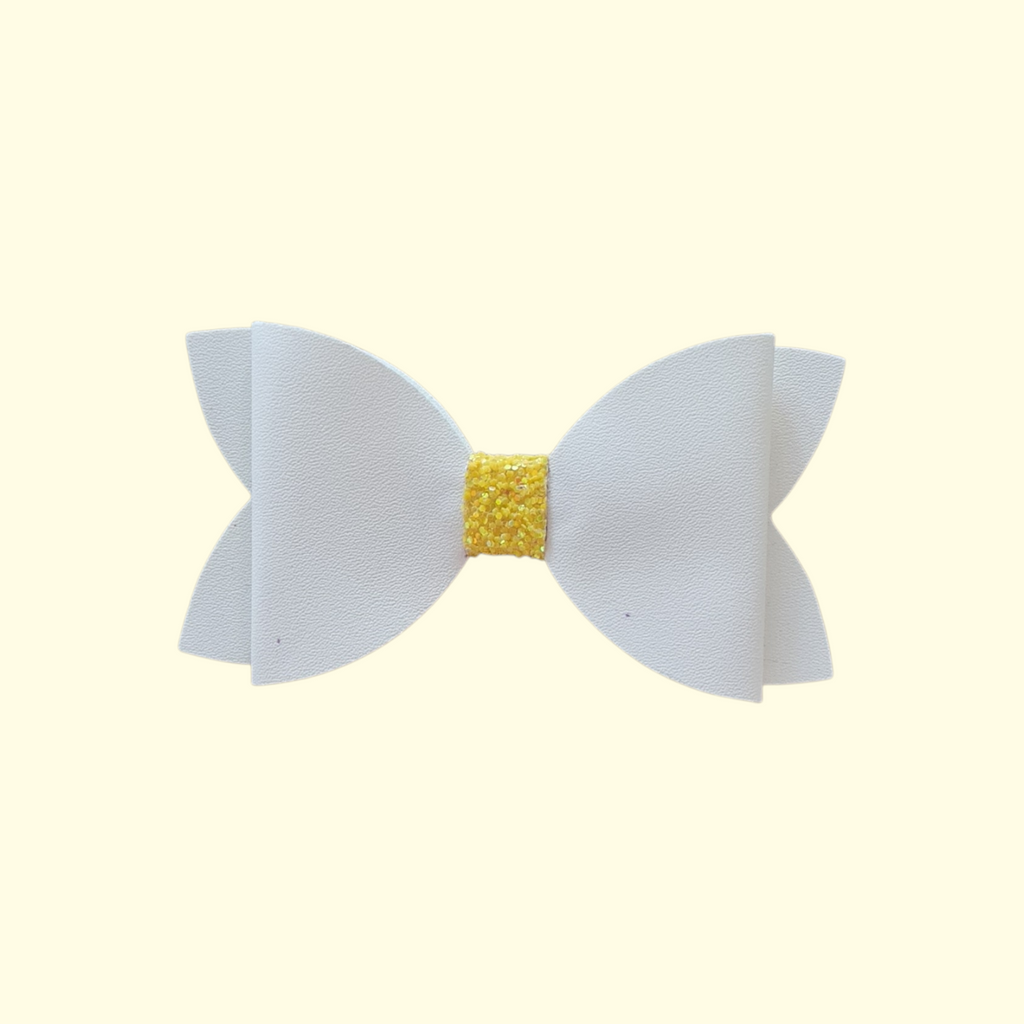 White Hair Bow
