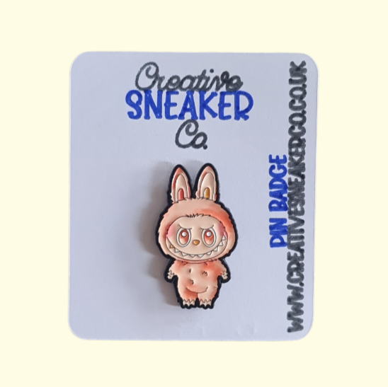 Labubu Big Into Energy Pin Badge