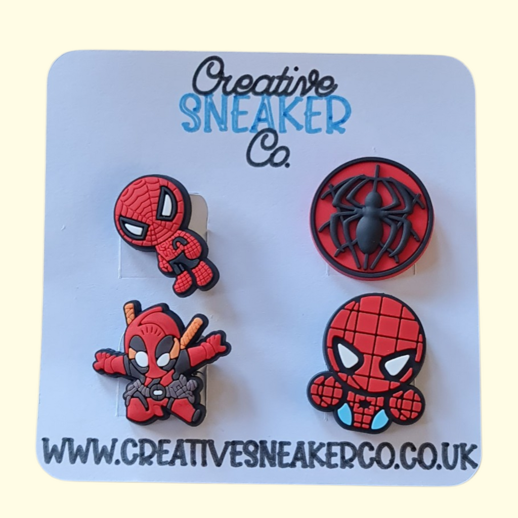 Marvel Crocs Charms x4