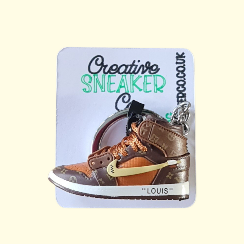 Jordan 1 Louis Vuitton Off White Trainer Keyring