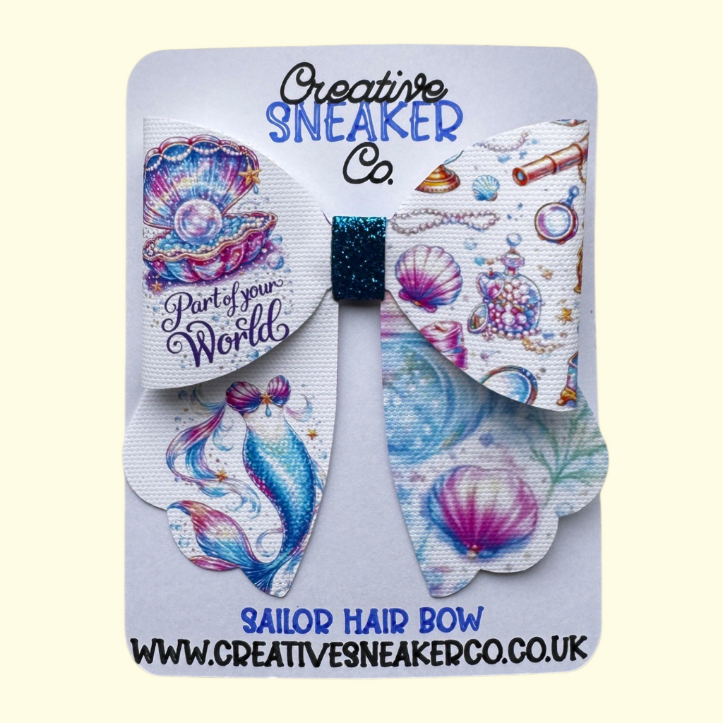 Ariel Sailor Hair Bow
